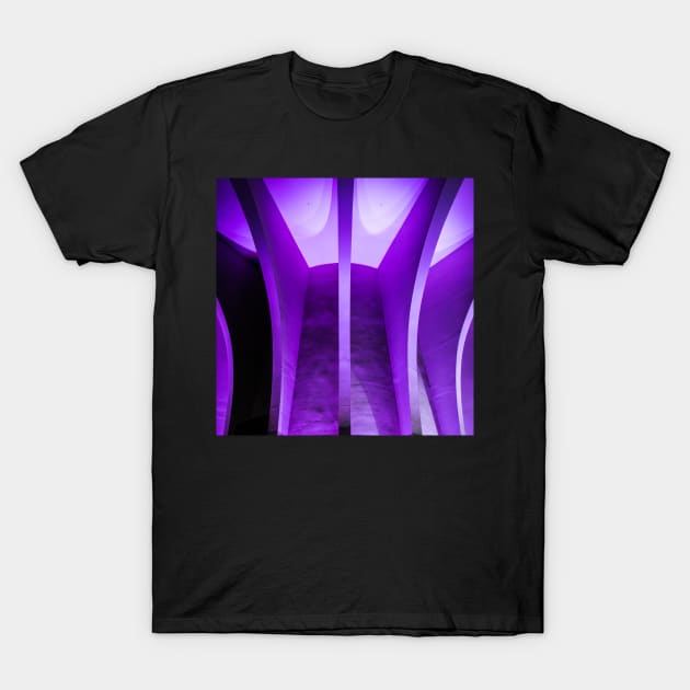 purple modernist wonder T-Shirt by Sampson-et-al